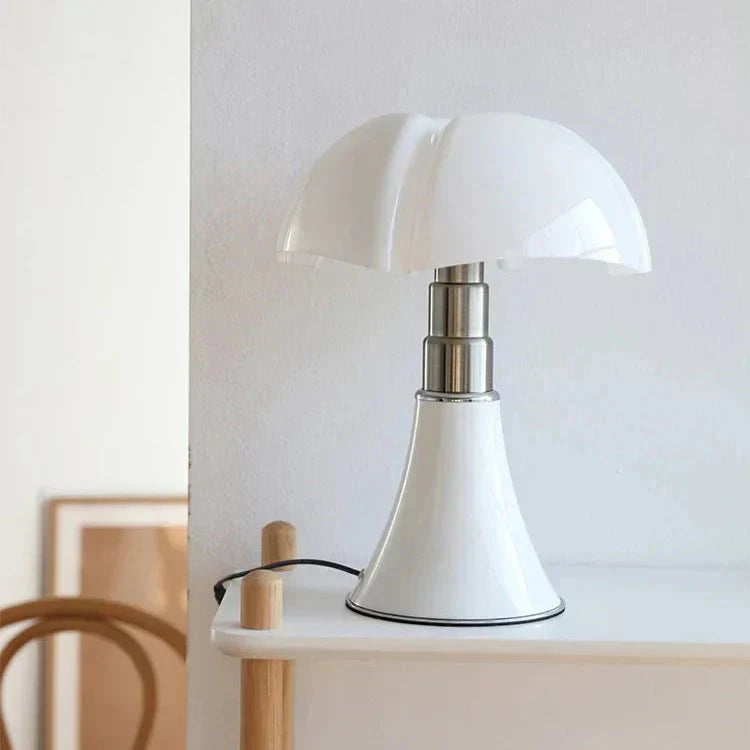 Bianca Retro LED Tafellamp - Acryl Sfeerverlichting