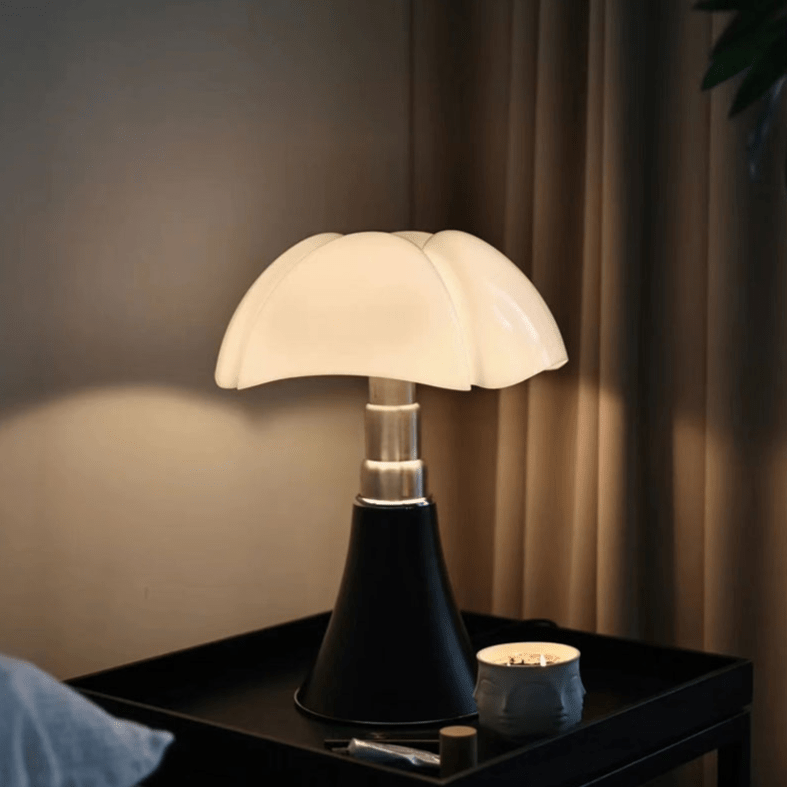 Bianca Retro LED Tafellamp - Acryl Sfeerverlichting