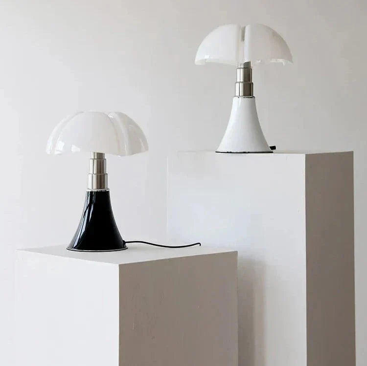 Bianca Retro LED Tafellamp - Acryl Sfeerverlichting