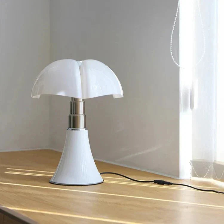 Bianca Retro LED Tafellamp - Acryl Sfeerverlichting