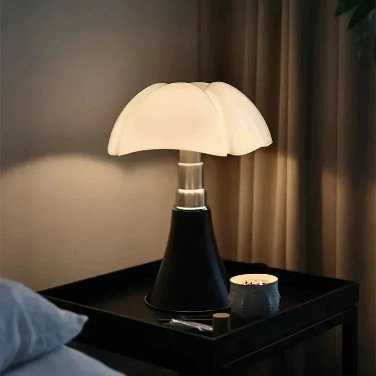 Bianca Retro LED Tafellamp - Acryl Sfeerverlichting