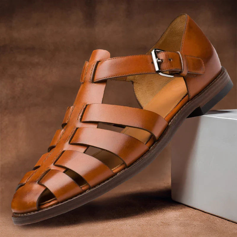 Blaise Leren Herensandalen Comfort Stijlvol