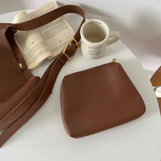 Blanche Elegante Leren Dames Handtas
