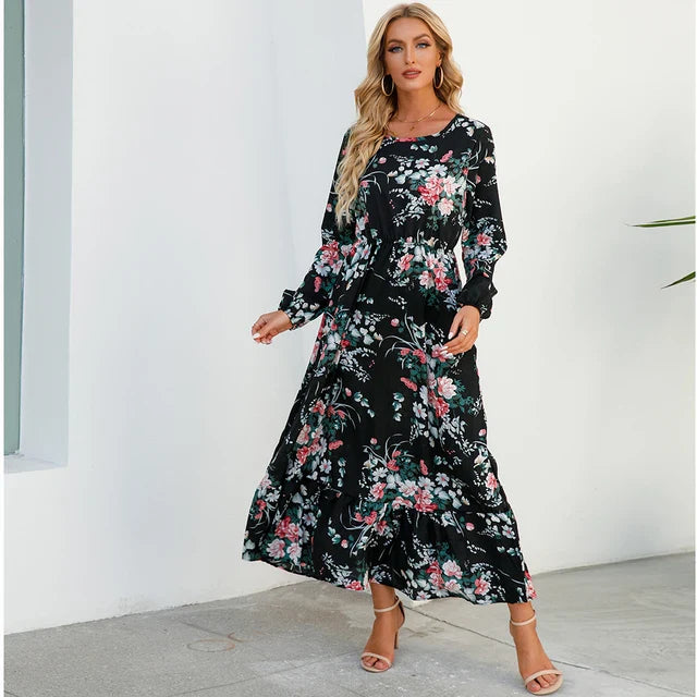 Bohemian Maxi-jurk - Elegante Stijl en Comfort