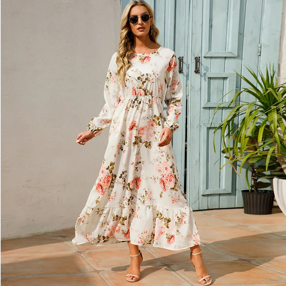 Bohemian Maxi-jurk - Elegante Stijl en Comfort