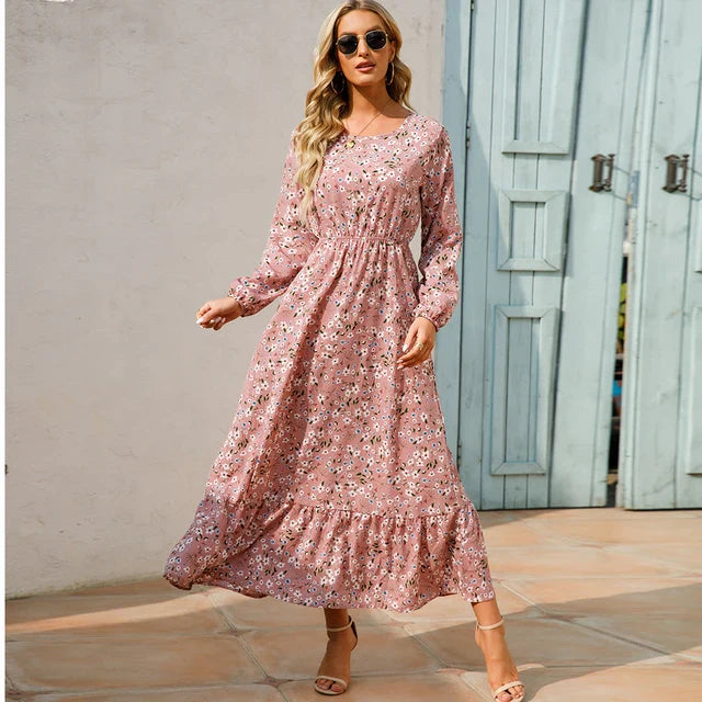 Bohemian Maxi-jurk - Elegante Stijl en Comfort