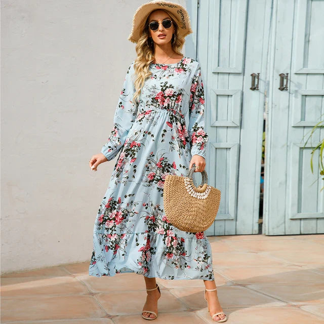 Bohemian Maxi-jurk - Elegante Stijl en Comfort