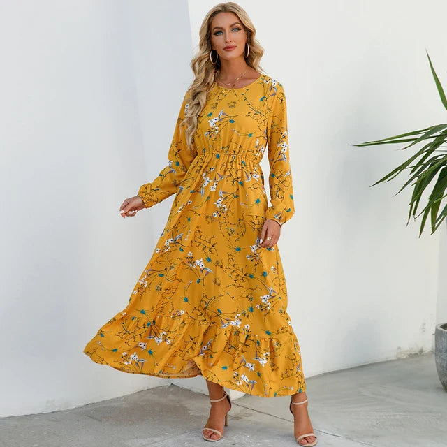 Bohemian Maxi-jurk - Elegante Stijl en Comfort