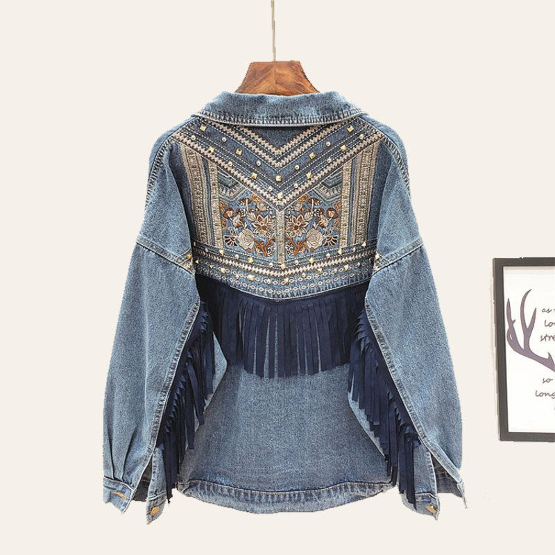Boho Denim Jasje Dames - Piper Style