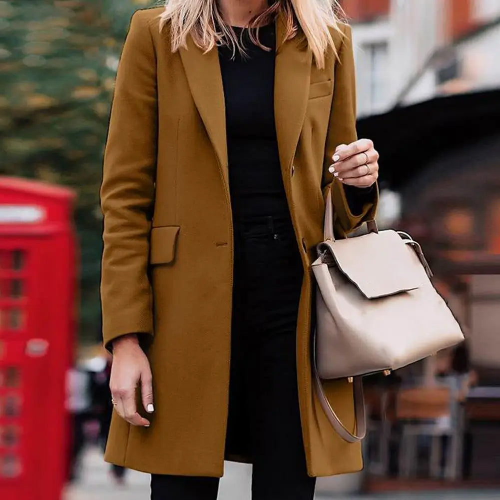 Boho Winter Trenchcoat met Stijlvolle Flair