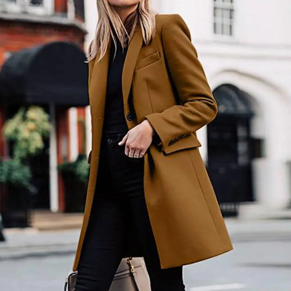 Boho Winter Trenchcoat met Stijlvolle Flair