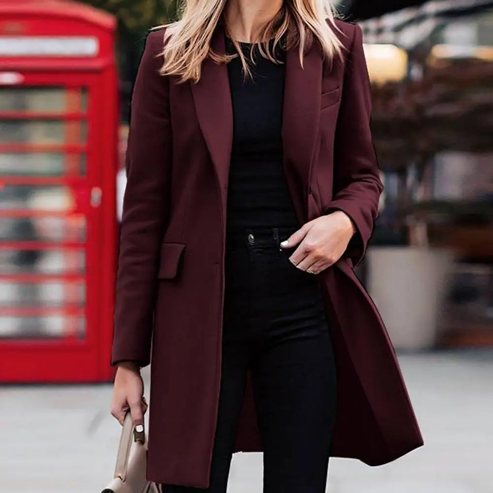 Boho Winter Trenchcoat met Stijlvolle Flair