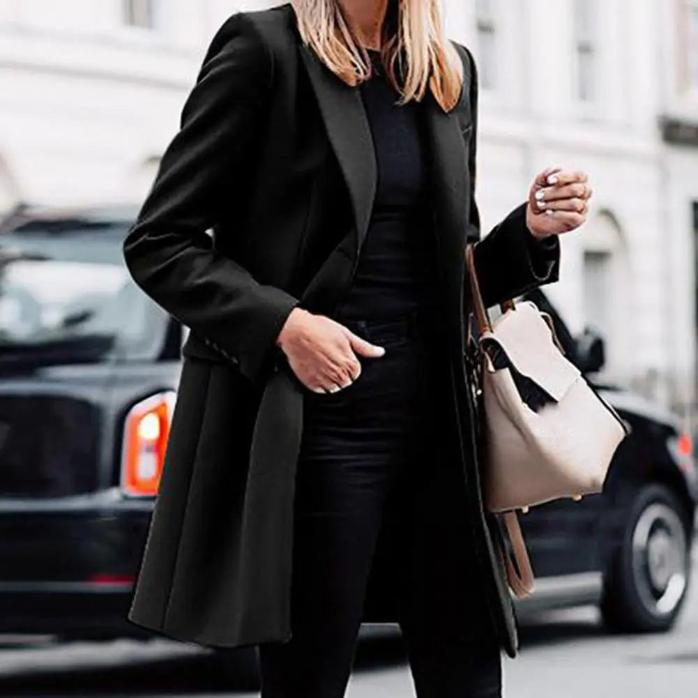 Boho Winter Trenchcoat met Stijlvolle Flair