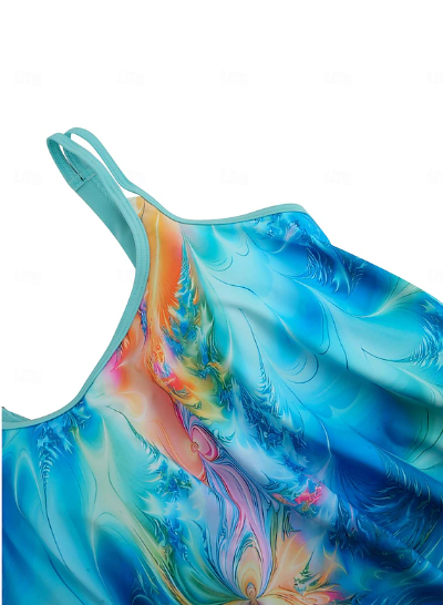 Brenda Tankini Zwemset Dames - Modieuze Prints