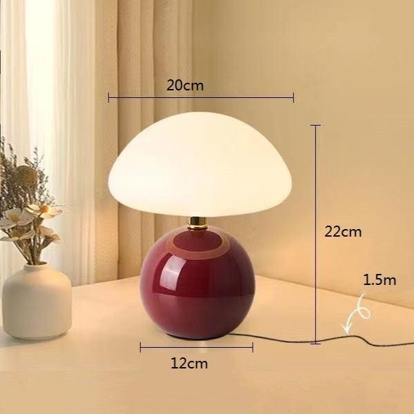 Carlos Bauhaus Paddenstoel Lamp - Verstelbare LED Kleur