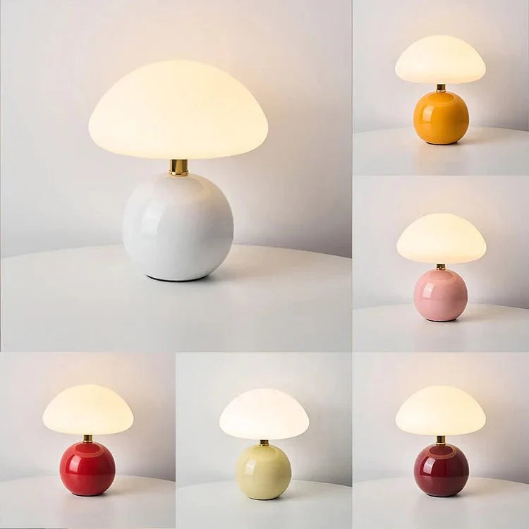 Carlos Bauhaus Paddenstoel Lamp - Verstelbare LED Kleur