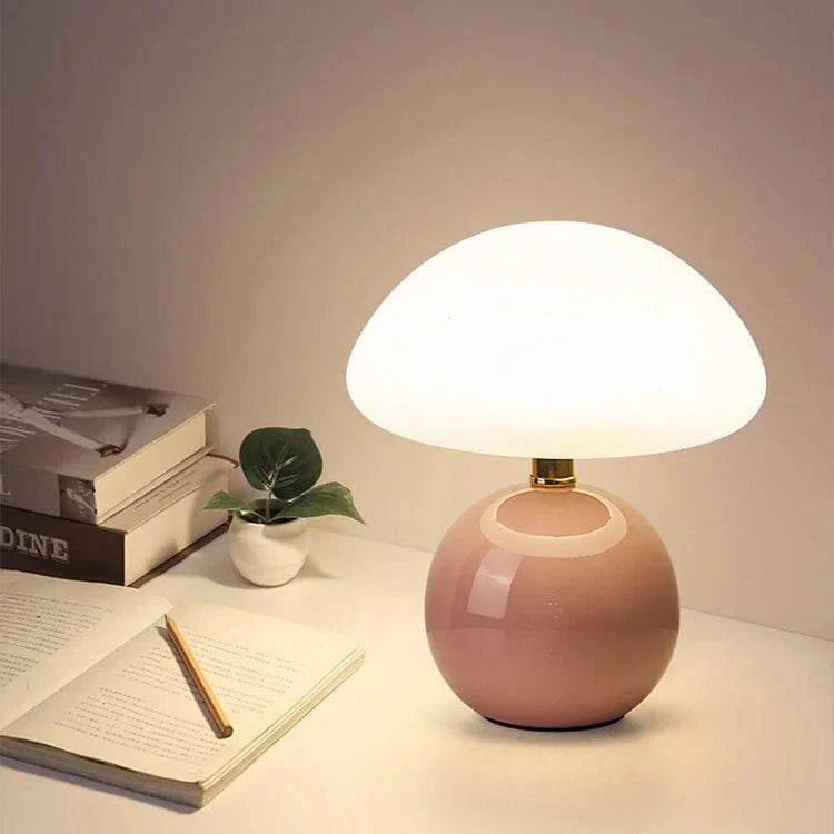 Carlos Bauhaus Paddenstoel Lamp - Verstelbare LED Kleur