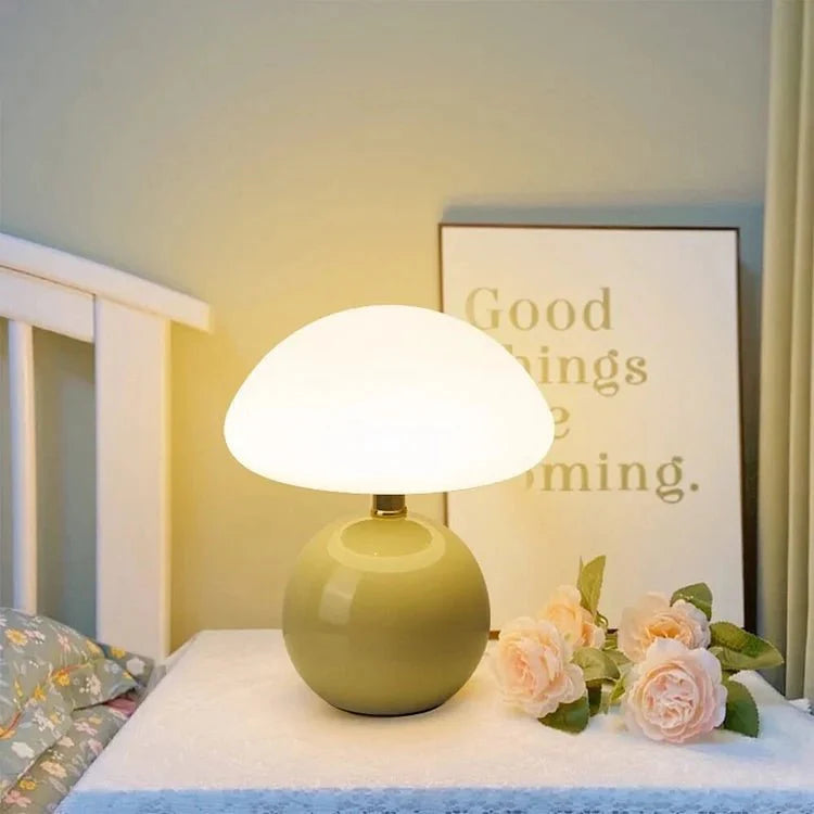 Carlos Bauhaus Paddenstoel Lamp - Verstelbare LED Kleur