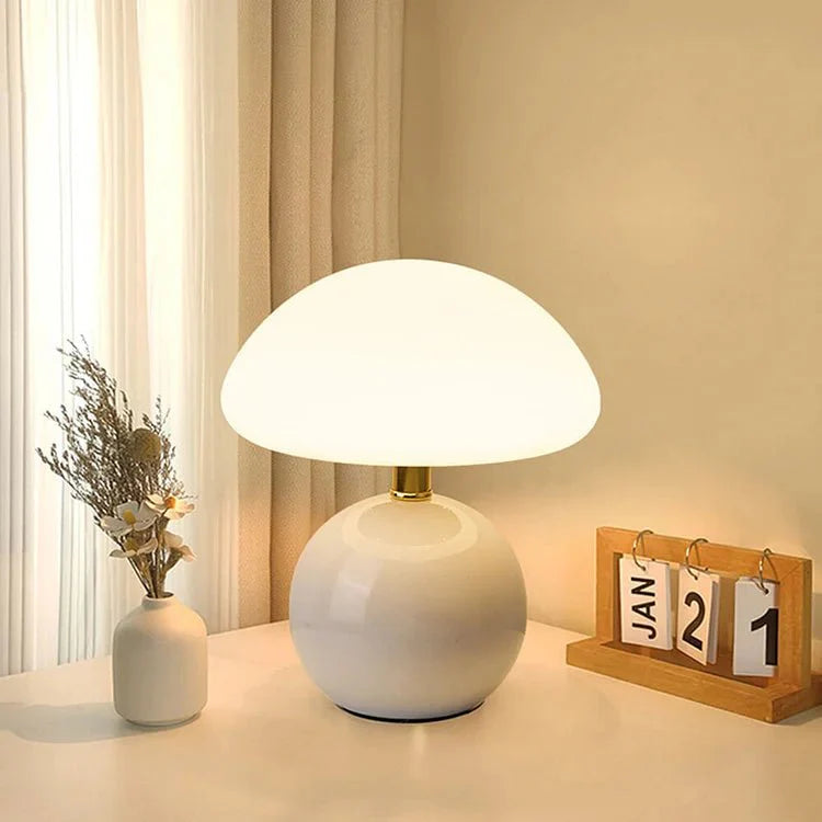 Carlos Bauhaus Paddenstoel Lamp - Verstelbare LED Kleur