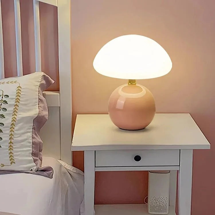 Carlos Bauhaus Paddenstoel Lamp - Verstelbare LED Kleur