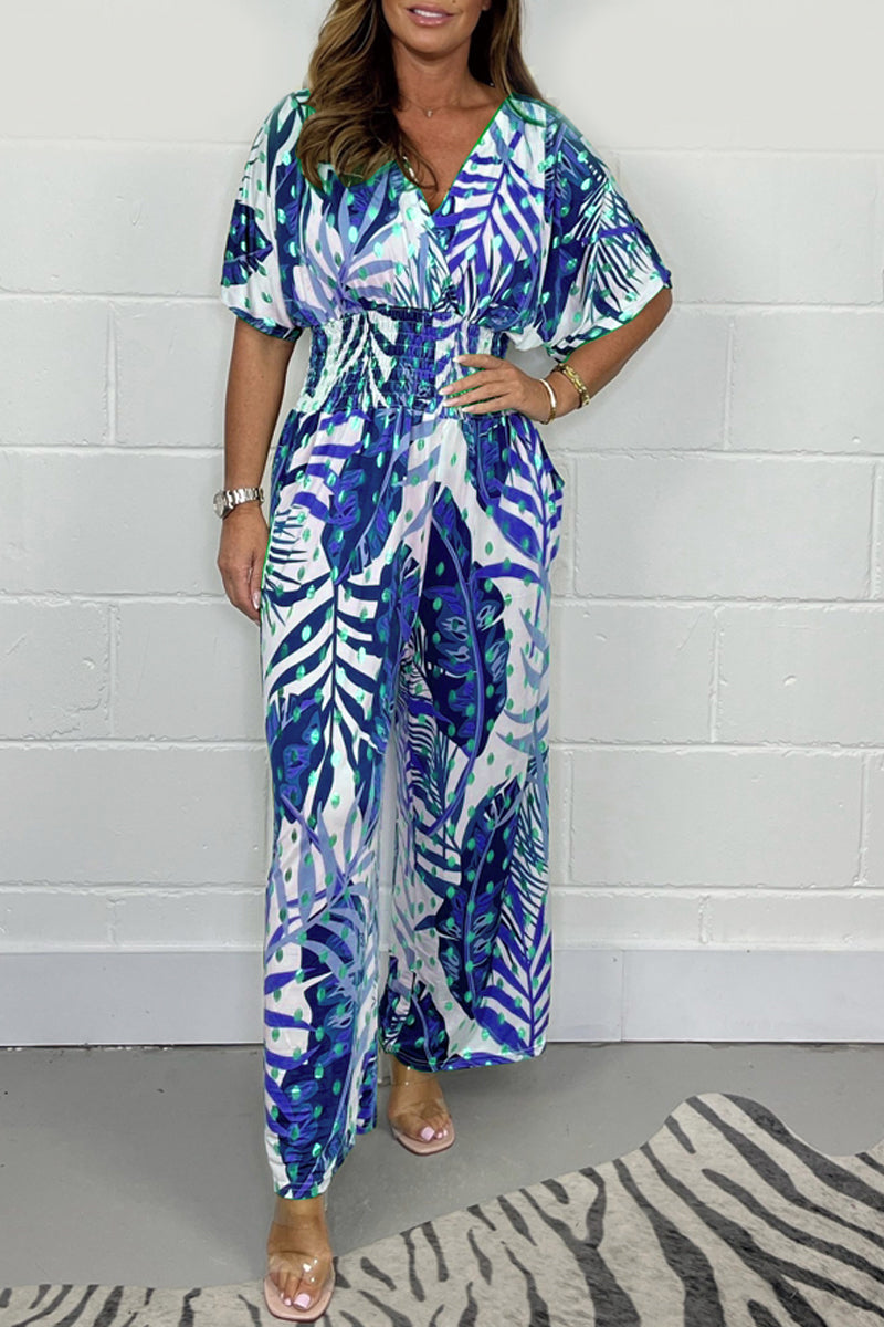 Casual Bloemenprint Jumpsuit - Alice Stijlvol