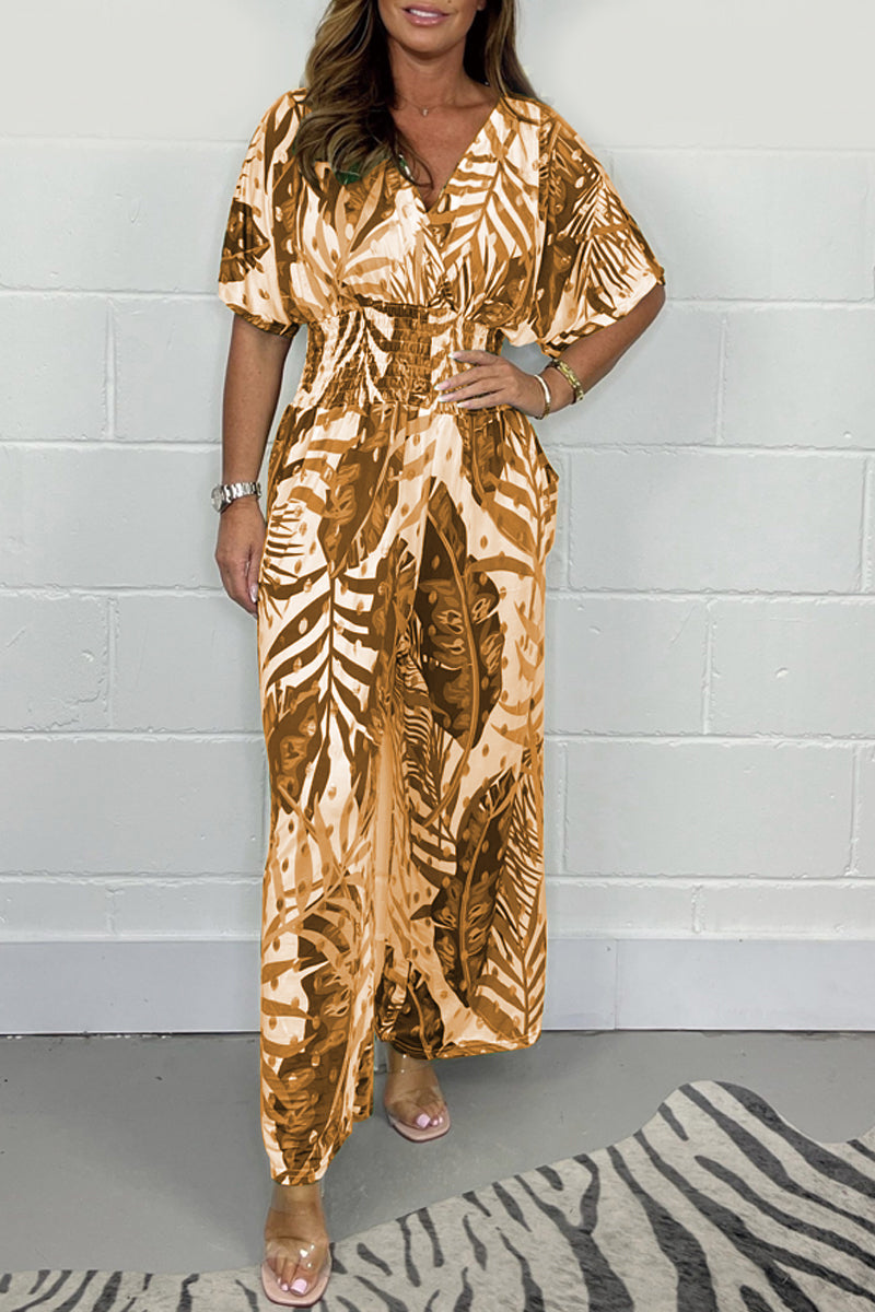 Casual Bloemenprint Jumpsuit - Alice Stijlvol