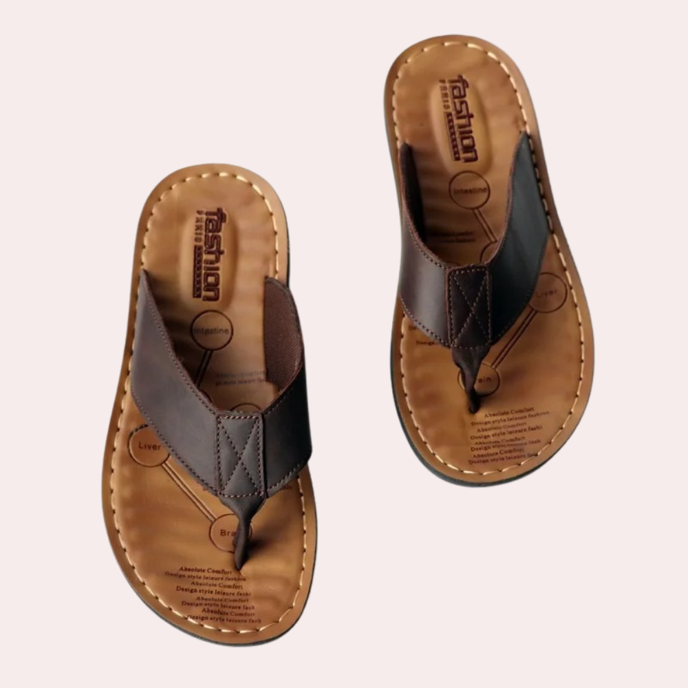 Casual Leren Herenslipper Martin - Comfortabel Design