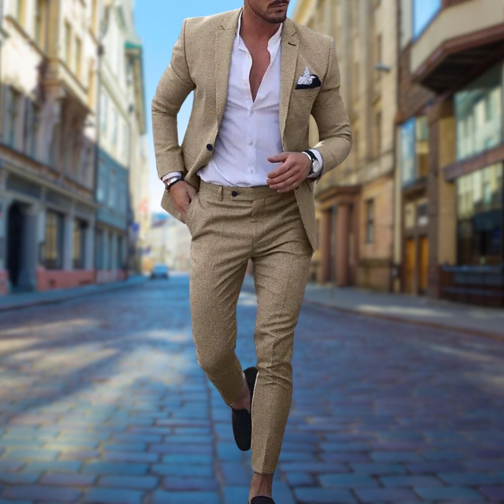 Celso Slim Fit Luxe Herenpak