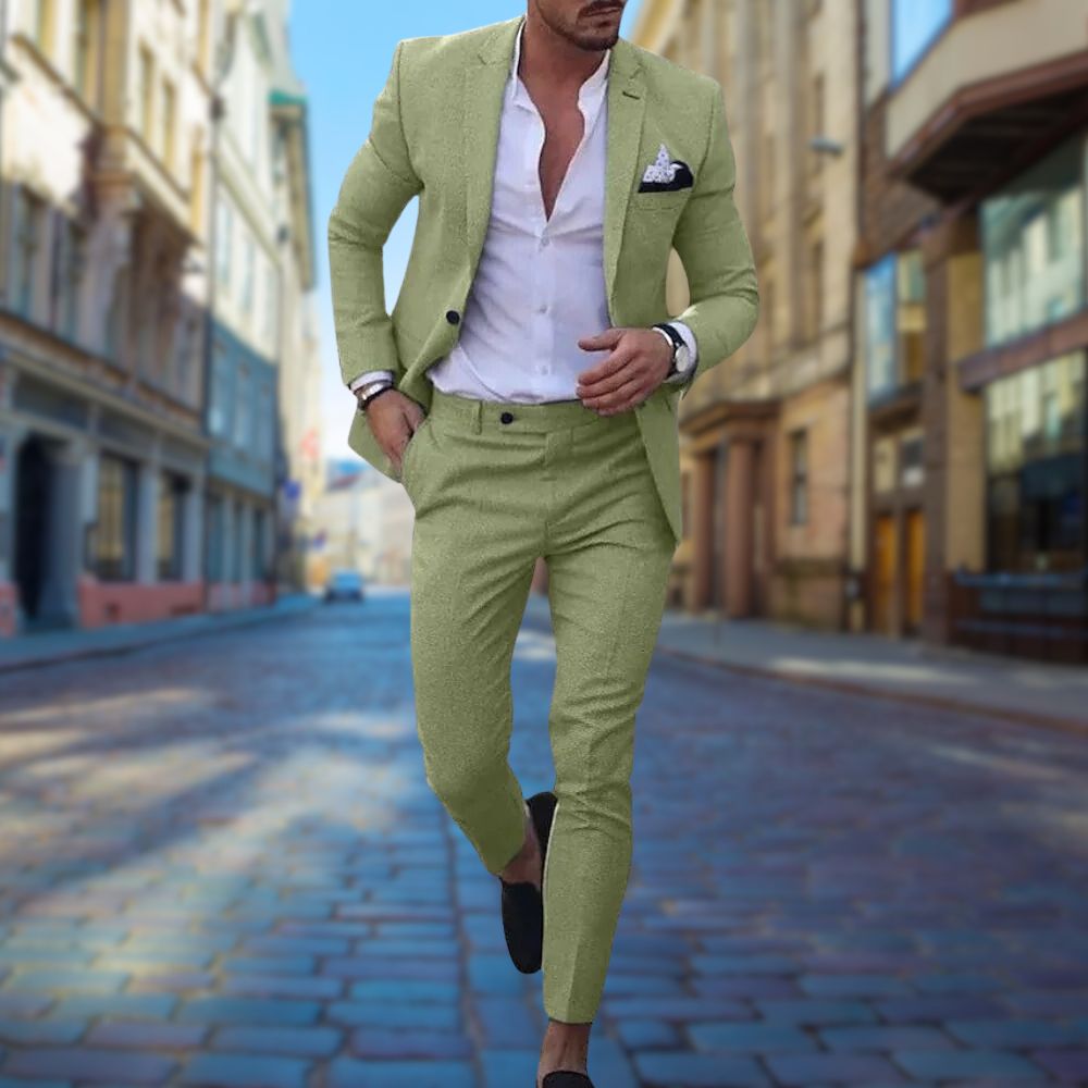 Celso Slim Fit Luxe Herenpak