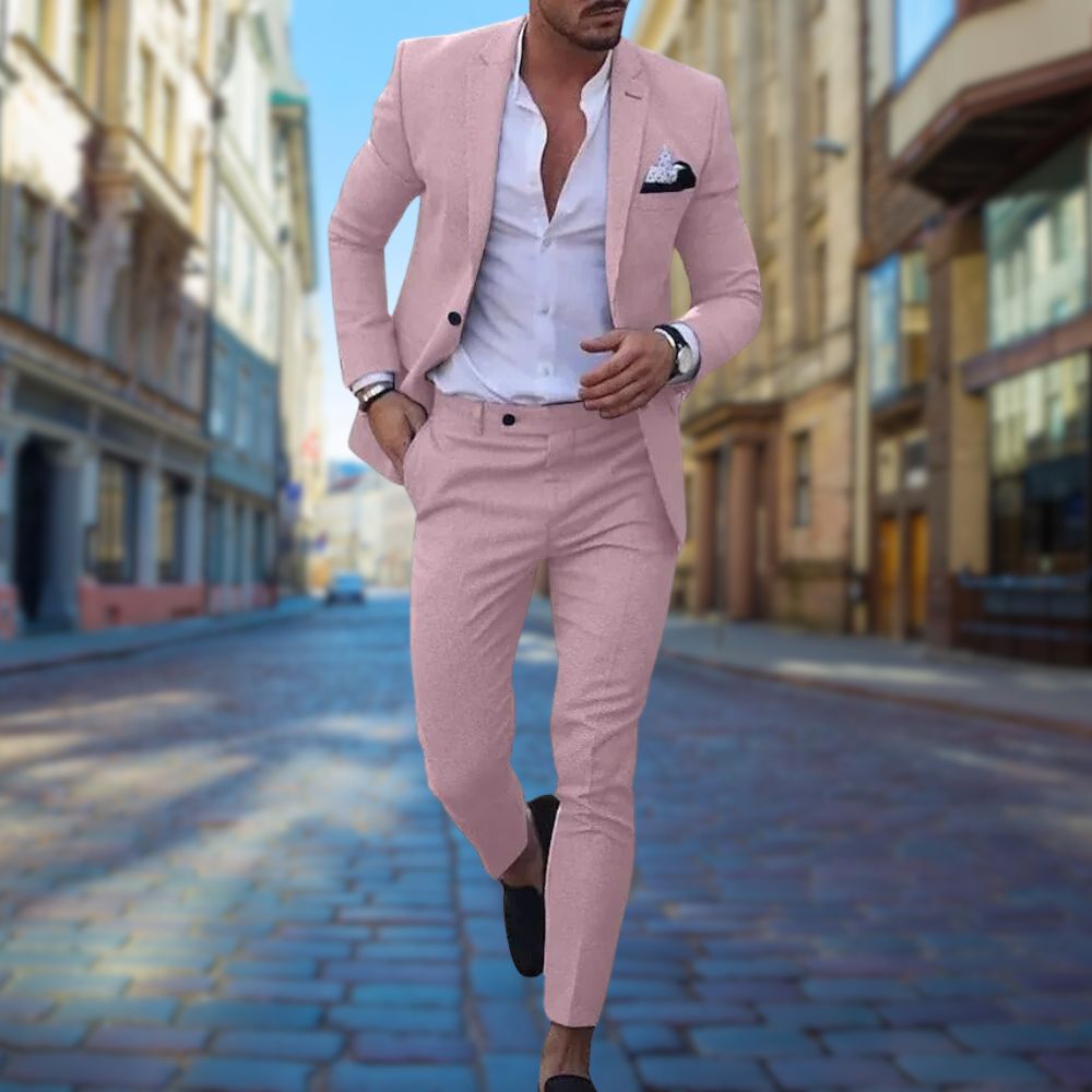 Celso Slim Fit Luxe Herenpak