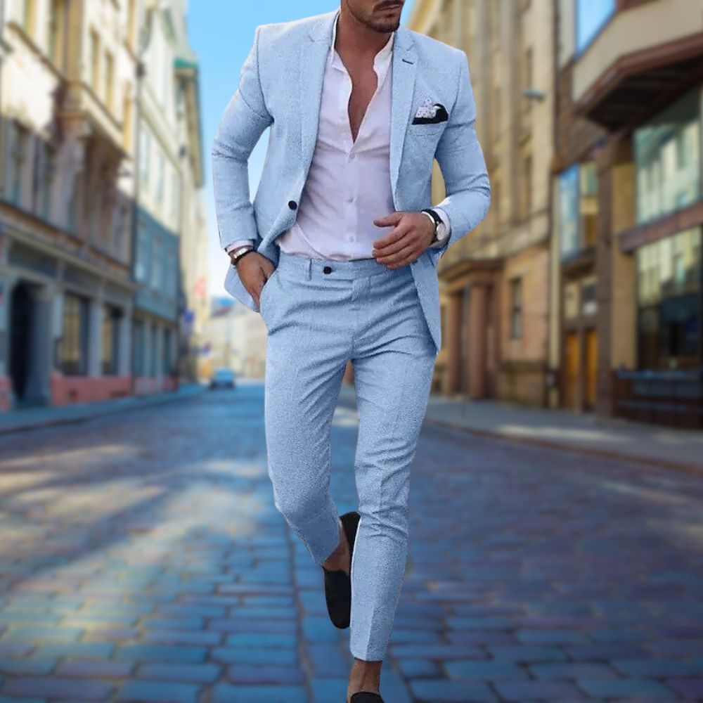 Celso Slim Fit Luxe Herenpak
