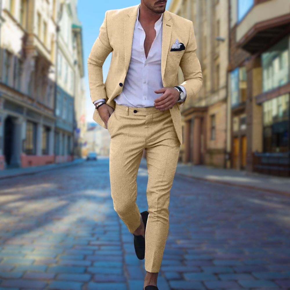 Celso Slim Fit Luxe Herenpak