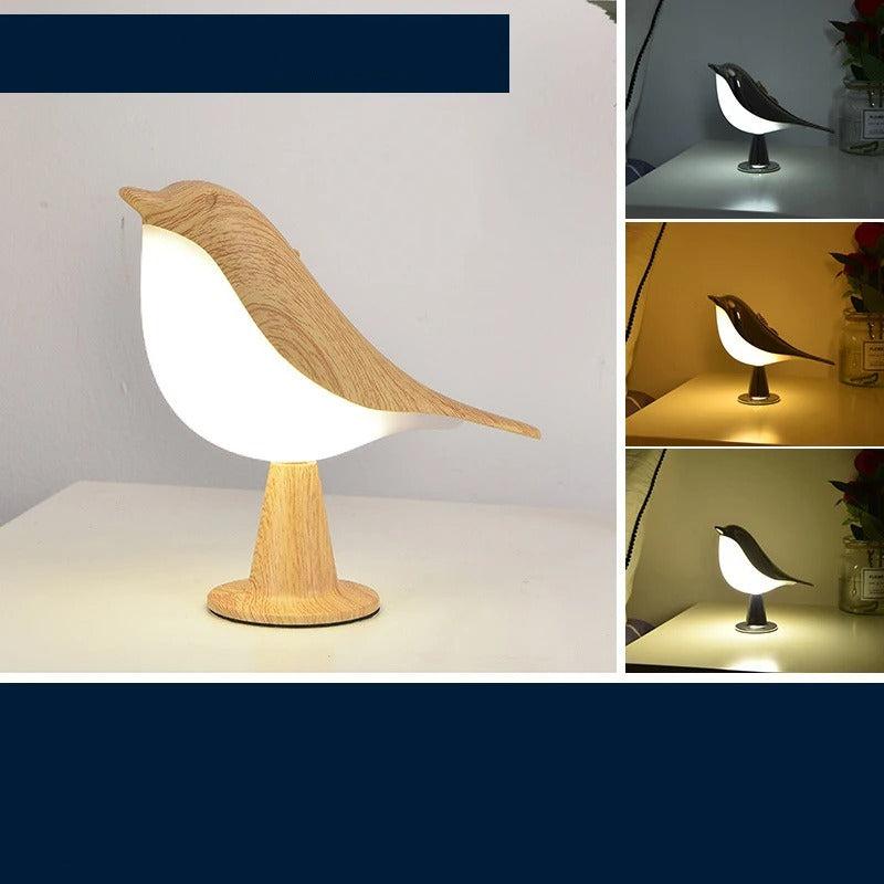 Charmante Dimbare Vogel Bedlamp met Aanraakbediening