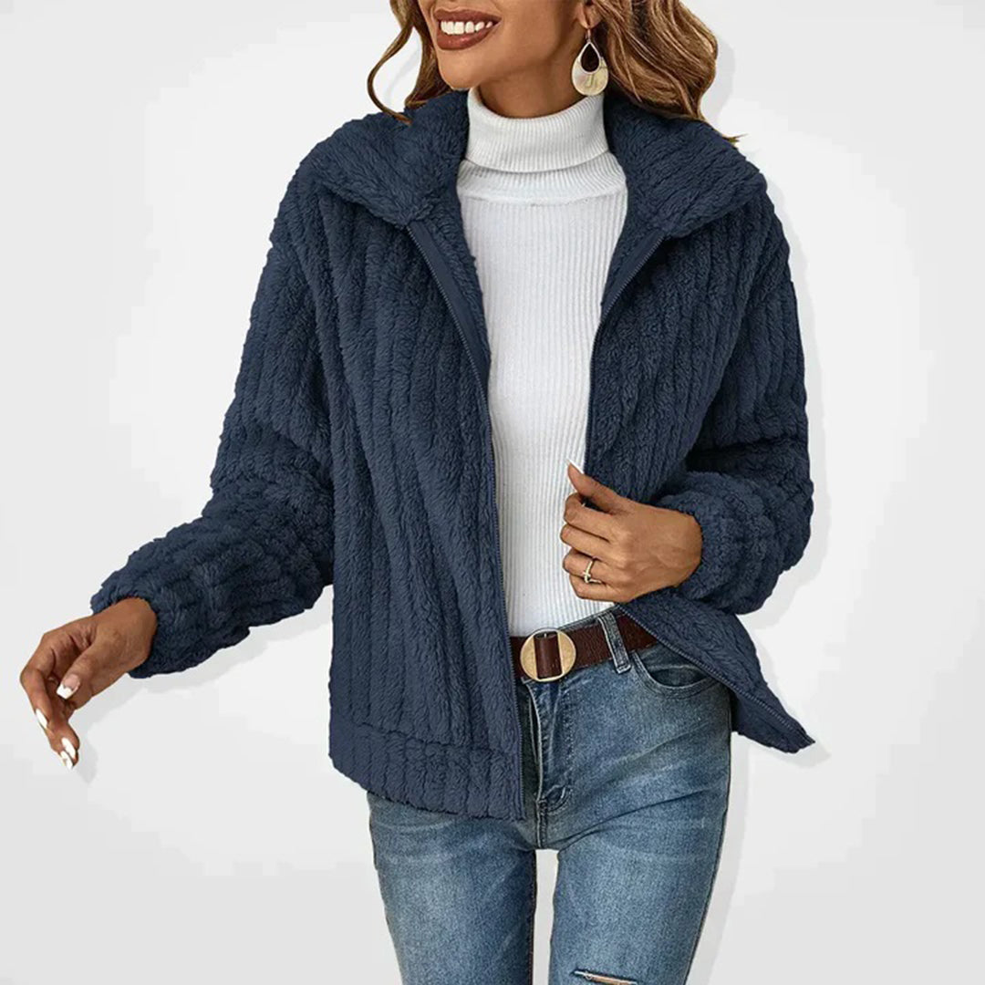 Cianne - Elegant Lang Fleece Vest Dames