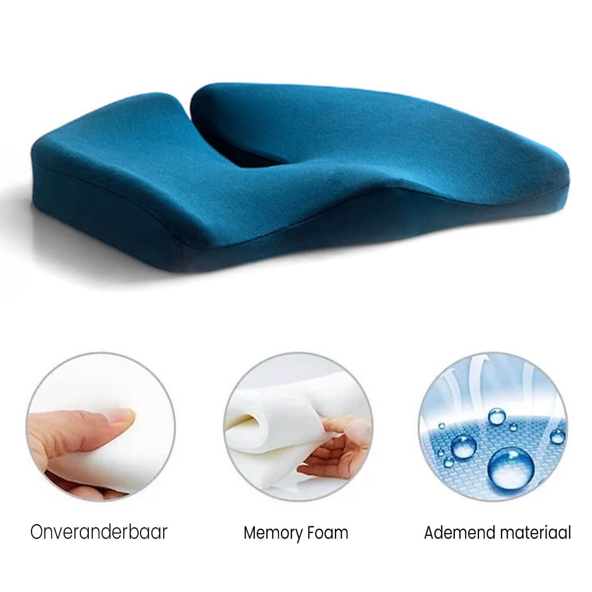 ComfortPlus Ergonomisch Zitkussen voor Gezonde Houding