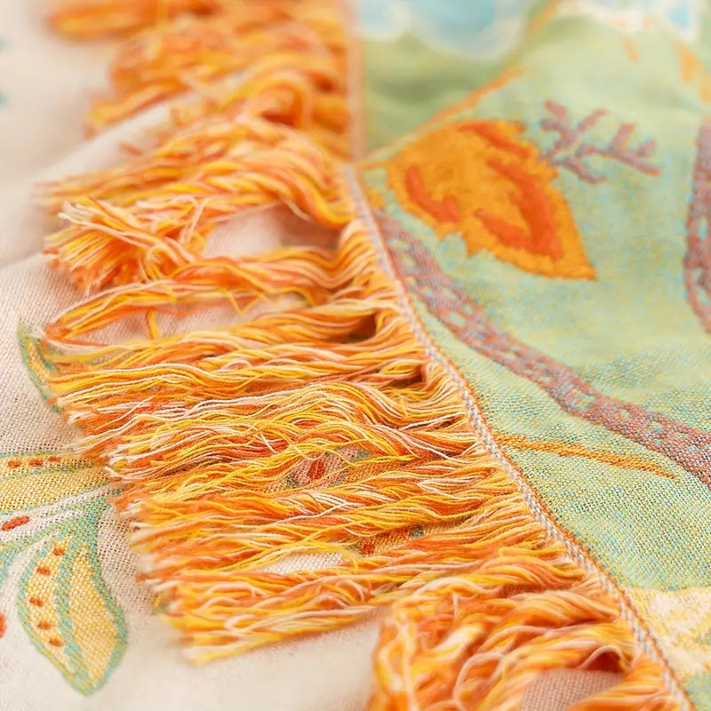 Comfortabel en Stijlvol Picknickkleed Bloemenprint