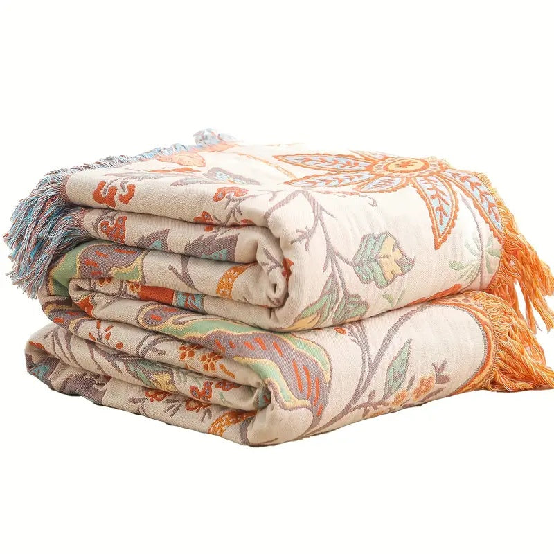 Comfortabel en Stijlvol Picknickkleed Bloemenprint