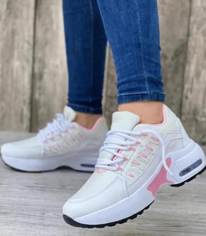 Comfortabele Dames Sneakers - Isa Platform