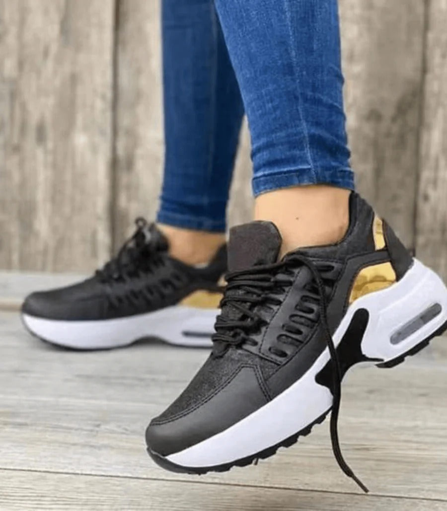 Comfortabele Dames Sneakers - Isa Platform