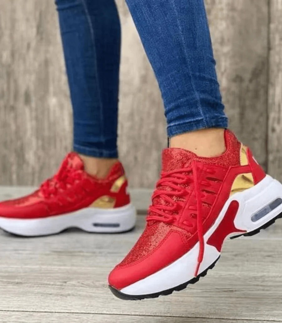 Comfortabele Dames Sneakers - Isa Platform