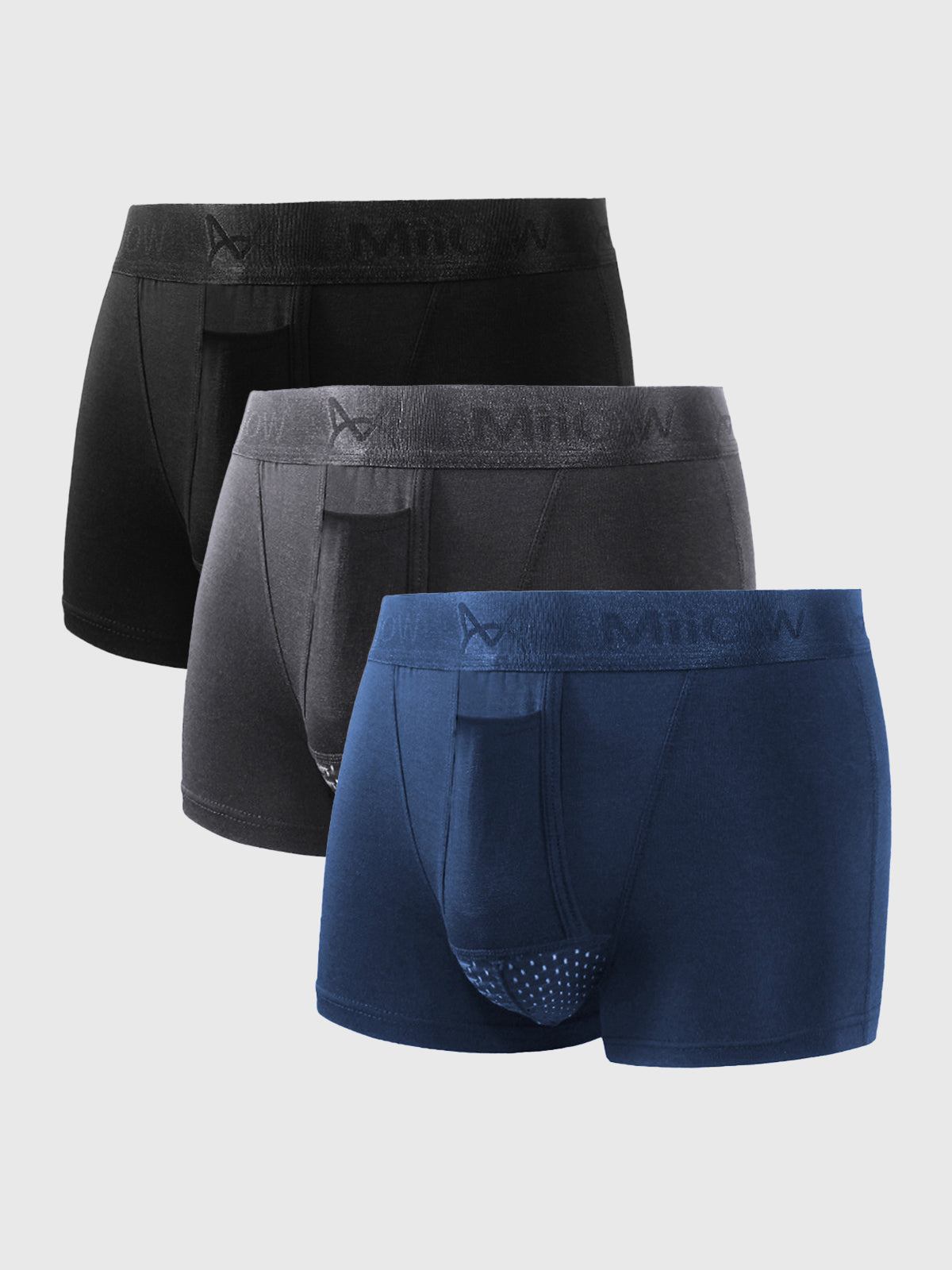 Comfortabele Herenboxershorts 3-Pack Katoen