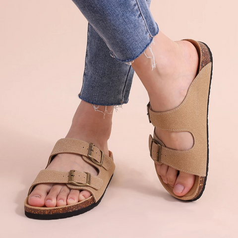Comfortabele Kurkvoetbed Sandalen Inesa