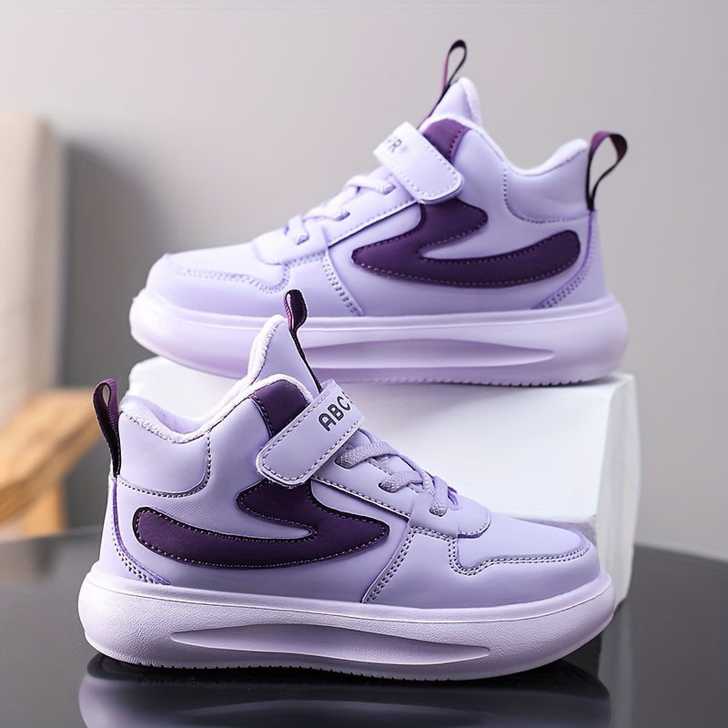 Comfortabele Lage Jongenssneakers met Fleecevoering