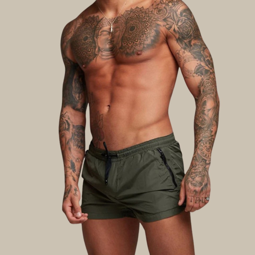 Comfortabele Stretch Zwembroek voor Mannen