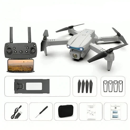 Compacte Dual-Camera Drone voor Luchtbeelden