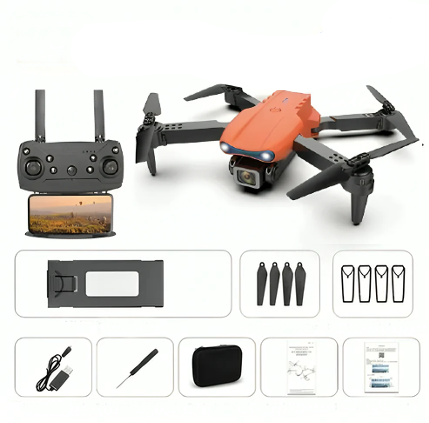 Compacte Dual-Camera Drone voor Luchtbeelden