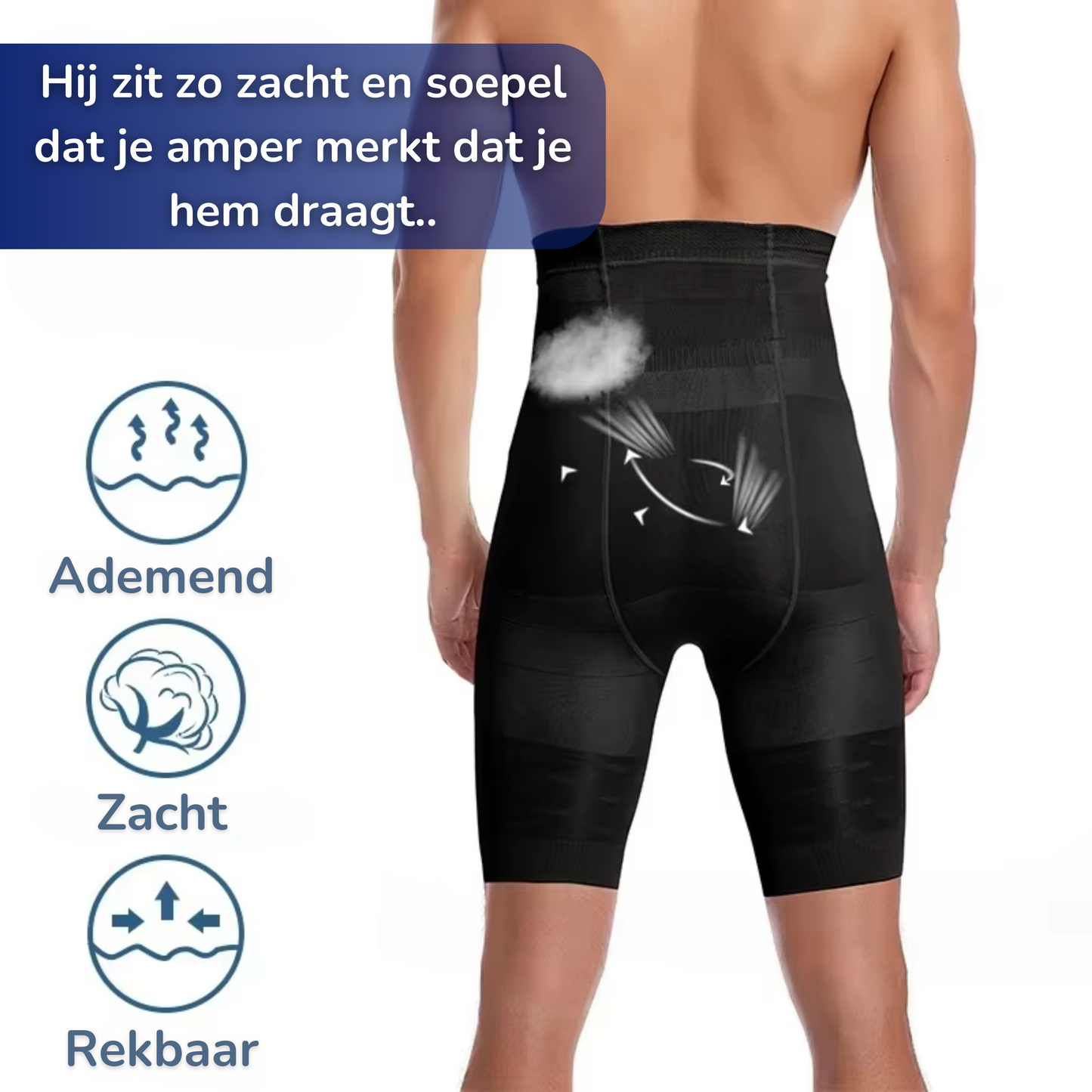Compressie Broek - Bovenbeen en Rug Ondersteuning