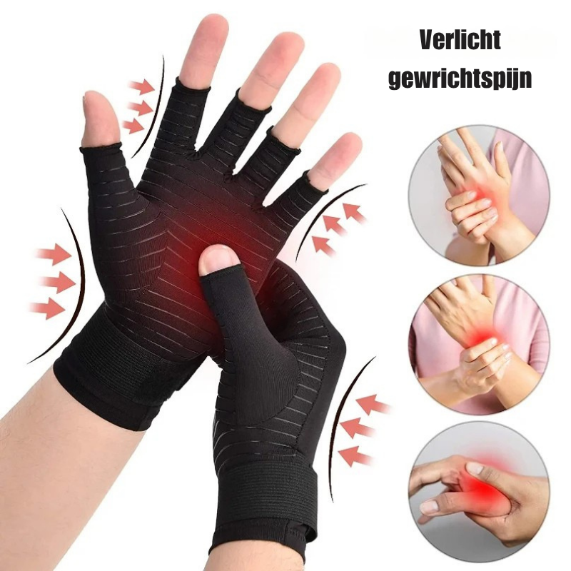 Compressiehandschoenen voor Reuma en Handpijnverlichting