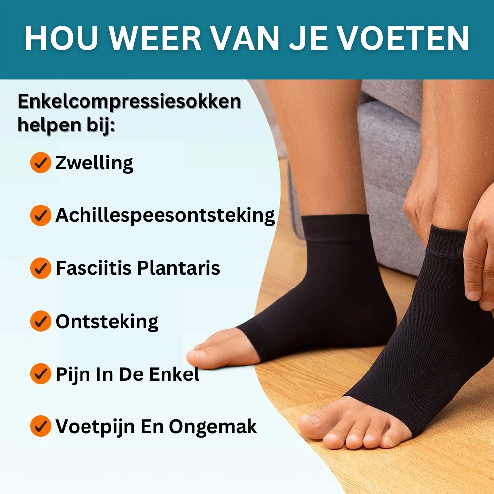 Compressiekousen voor Pijn en Zwelling Verlichting