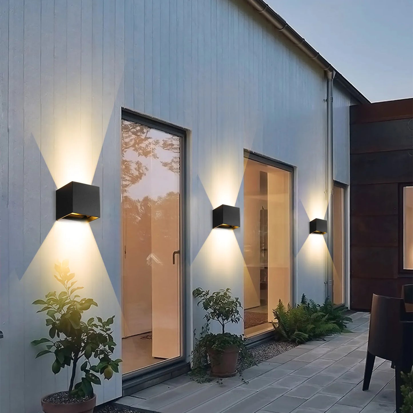 Consuelo Draadloze Wandlamp - Dimbaar Aluminium